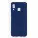 Силиконовый (TPU) чехол Deexe Matte Case для Samsung Galaxy A30 (A305) - Dark Blue