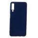 Силиконовый (TPU) чехол Deexe Matte Case для Samsung Galaxy A7 2018 (A750) - Blue. Фото 1 из 3