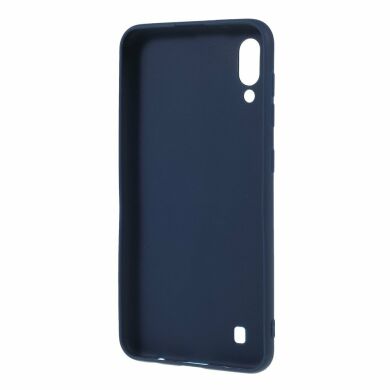 Силиконовый (TPU) чехол Deexe Matte Case для Samsung Galaxy M10 (M105) - Dark Blue
