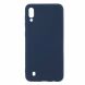 Силиконовый (TPU) чехол Deexe Matte Case для Samsung Galaxy M10 (M105) - Dark Blue. Фото 1 из 3
