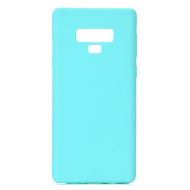 Силіконовий (TPU) чохол Deexe Matte Case для Samsung Galaxy Note 9 (N960), Cyan