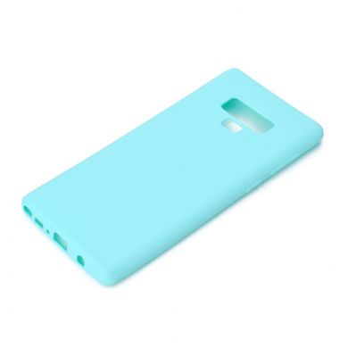 Силіконовий (TPU) чохол Deexe Matte Case для Samsung Galaxy Note 9 (N960), Cyan