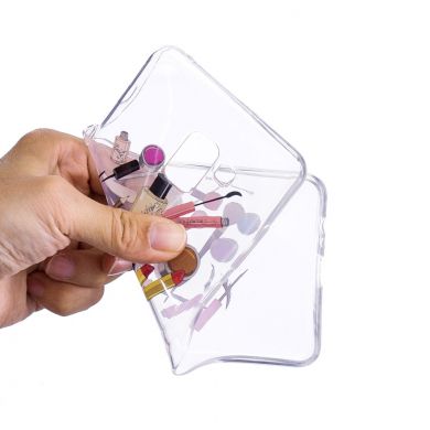 Силиконовый (TPU) чехол Deexe Pretty Glossy для Samsung Galaxy A8+ (A730) - Cosmetics