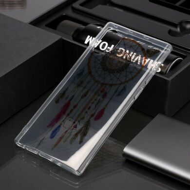 Силіконовий (TPU) чохол Deexe Pretty Glossy для Samsung Galaxy Note 10+ (N975) - Dream Catcher
