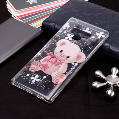Силиконовый (TPU) чехол Deexe Pretty Glossy для Samsung Galaxy Note 9 (N960) - Bear