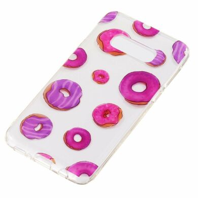 Силіконовий (TPU) чохол Deexe Pretty Glossy для Samsung Galaxy S10e (G970) - Doughnuts