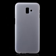 Силиконовый (TPU) чехол Deexe Soft Case для Samsung Galaxy J6+ (J610) - White