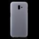 Силиконовый (TPU) чехол Deexe Soft Case для Samsung Galaxy J6+ (J610) - White. Фото 1 из 3