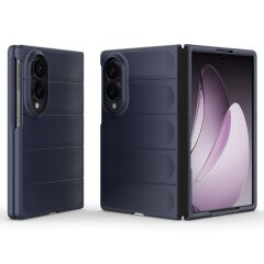 Силиконовый (TPU) чехол Deexe Terra Case (FF) для Samsung Galaxy Fold 8 - Dark Blue