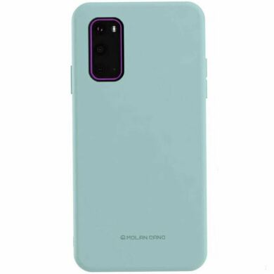 Силіконовий (TPU) чохол Molan Cano Smooth для Samsung Galaxy S20 (G980) - Blue