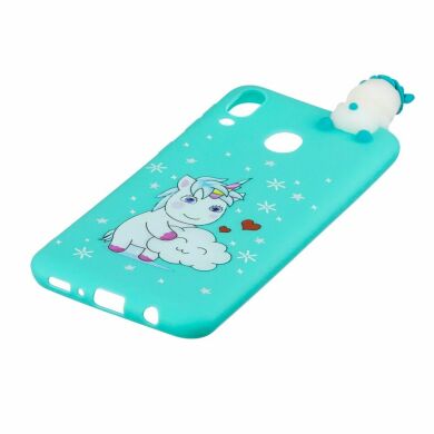 Силіконовий (TPU) чохол UniCase 3D Cartoon Pattern для Samsung Galaxy M20 (M205) - Unicorn