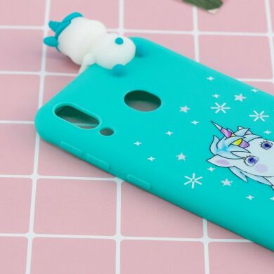Силіконовий (TPU) чохол UniCase 3D Cartoon Pattern для Samsung Galaxy M20 (M205) - Unicorn