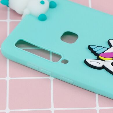 Силиконовый (TPU) чехол UniCase 3D Pattern для Samsung Galaxy A9 2018 (A920) - Two Unicorns