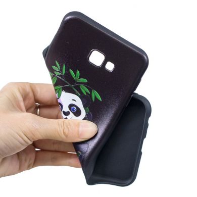Силиконовый (TPU) чехол UniCase Color Style для Samsung Galaxy J4+ (J415) - Panda and Bamboo
