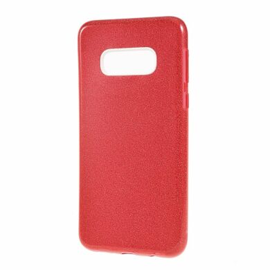 Силіконовий (TPU) чохол UniCase Glitter Cover для Samsung Galaxy S10e (G970), Red