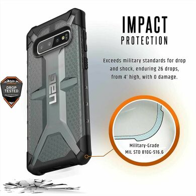 Ударопрочный чехол URBAN ARMOR GEAR Plasma для Samsung Galaxy S10 Plus (G975) 211353113131 - Ash