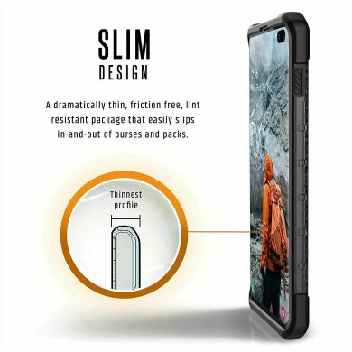 Ударопрочный чехол URBAN ARMOR GEAR Plasma для Samsung Galaxy S10 Plus (G975) 211353113131 - Ash