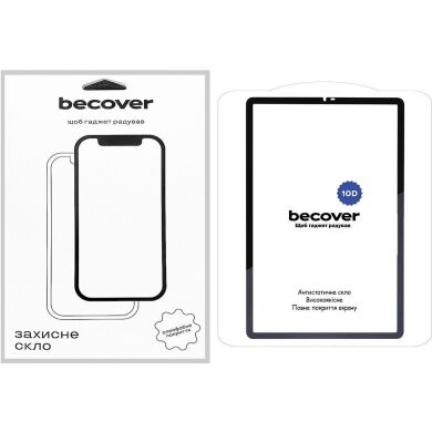 Захисне скло BeCover 10D для Samsung Galaxy Tab A9 (X110/115) - Black
