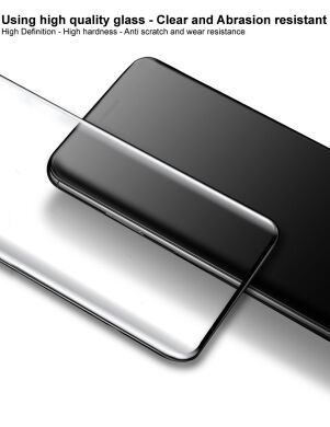 Защитное стекло IMAK 3D Curved Full Covering для Samsung Galaxy S23 Ultra - Black