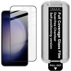 Защитное стекло IMAK Easy Install Full Glue для Samsung Galaxy S22 (S901) / S23 (S911) - Black