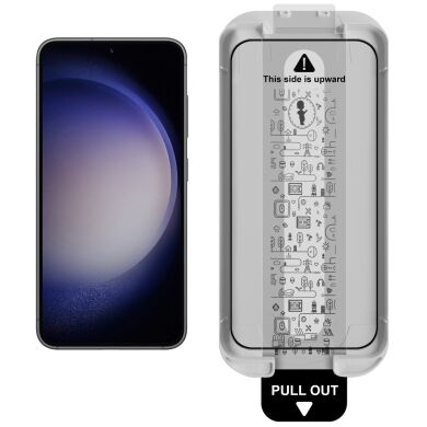 Защитное стекло IMAK Easy Install Full Glue для Samsung Galaxy S22 (S901) / S23 (S911) - Black