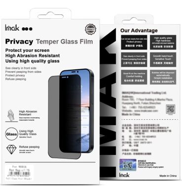 Защитное стекло IMAK HighPrivacy для Samsung Galaxy S26 - Black