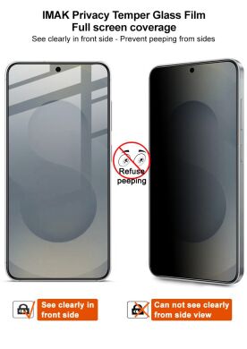 Защитное стекло IMAK HighPrivacy для Samsung Galaxy S26 - Black