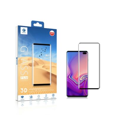 Защитное стекло MOCOLO 3D Curved Full Size для Samsung Galaxy S10 - Black