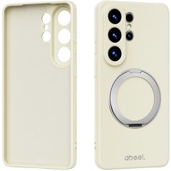 Защитный чехол ABEEL Silk Stand Magnetic для Samsung Galaxy S26 Ultra (S948) - Beige