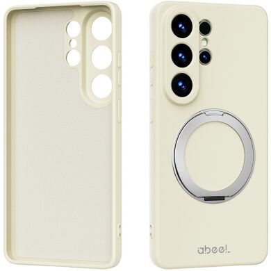 Защитный чехол ABEEL Silk Stand Magnetic для Samsung Galaxy S26 Ultra (S948) - Beige