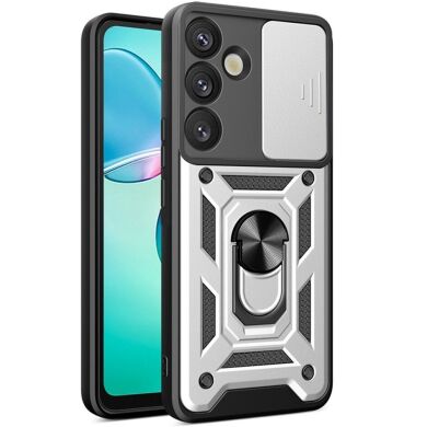 Захисний чохол Deexe Armor Shield для Samsung Galaxy A57 (A576) - Silver