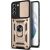 Защитный чехол Deexe Armor Shield для Samsung Galaxy S21 FE (G990) - Gold