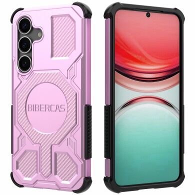 Захисний чохол Deexe Bibercas J-16 Series для Samsung Galaxy S25 (S931) - Pink