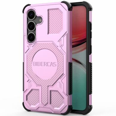 Захисний чохол Deexe Bibercas J-16 Series для Samsung Galaxy S25 (S931) - Pink