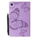 Защитный чехол Deexe Butterfly для Samsung Galaxy Tab A7 Lite (T220/T225) - Purple. Фото 3 из 7