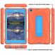 Защитный чехол Deexe Color Kickstand для Samsung Galaxy Tab A 8.0 (2019) - Grey / Orange. Фото 3 из 5