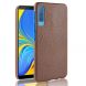 Защитный чехол Deexe Croco Style для Samsung Galaxy A7 2018 (A750) - Coffee. Фото 1 из 4