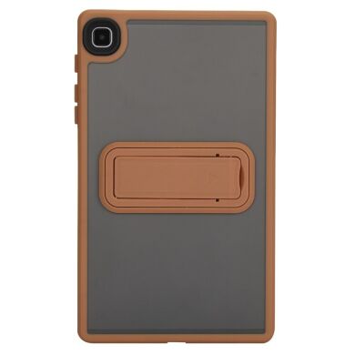 Защитный чехол Deexe Crystal Kickstand для Samsung Galaxy Tab A7 Lite (T220/T225) - Gold