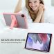 Защитный чехол Deexe Crystal Kickstand для Samsung Galaxy Tab A7 Lite (T220/T225) - Pink. Фото 10 из 12