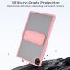 Защитный чехол Deexe Crystal Kickstand для Samsung Galaxy Tab A7 Lite (T220/T225) - Pink. Фото 9 из 12