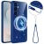 Захисний чохол Deexe Glitter Case with MagSafe для Samsung Galaxy S25 FE (S731) - Blue