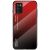 Захисний чохол Deexe Gradient Color для Samsung Galaxy A03s (A037) - Black / Red