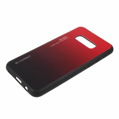 Захисний чохол Deexe Gradient Color для Samsung Galaxy S10e (G970), Red / Black