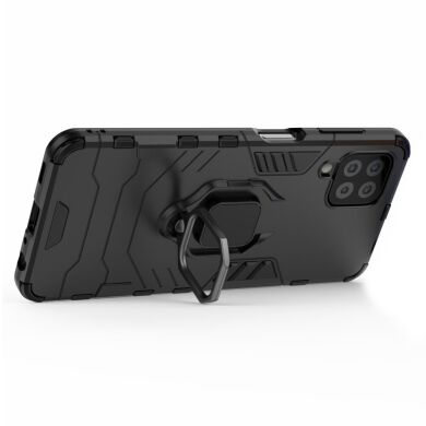 Защитный чехол Deexe Hybrid Case для Samsung Galaxy A22 (A225) - Black