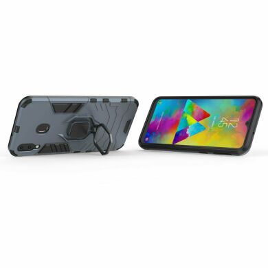 Захисний чохол Deexe Hybrid Case для Samsung Galaxy M20 (M205) - Blue