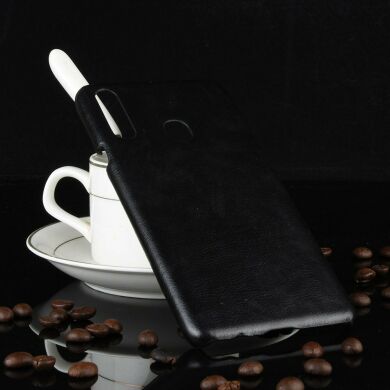 Захисний чохол Deexe Leather Back Cover для Samsung Galaxy A20s (A207) - Black
