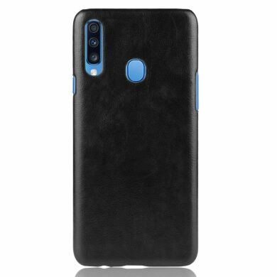 Захисний чохол Deexe Leather Back Cover для Samsung Galaxy A20s (A207) - Black