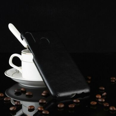 Захисний чохол Deexe Leather Back Cover для Samsung Galaxy M20 (M205) - Black