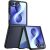 Защитный чехол Deexe Matte Skin (FF) для Samsung Galaxy Flip 8 - Transparent Black