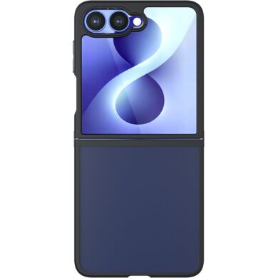 Защитный чехол Deexe Matte Skin (FF) для Samsung Galaxy Flip 8 - Transparent Black